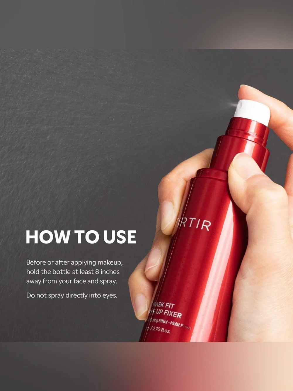 TIRTIR Mask Fit Makeup Fixer Setting Spray 80ml / 2.70 fl oz